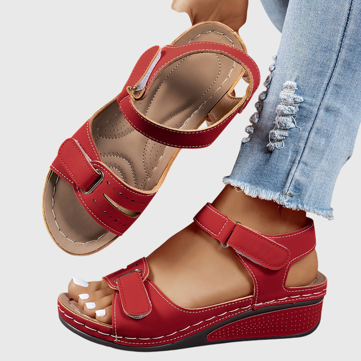 Women's orthopedic slip-on sandals for ultimate comfort, perfect for daily wear and foot pain relief.
