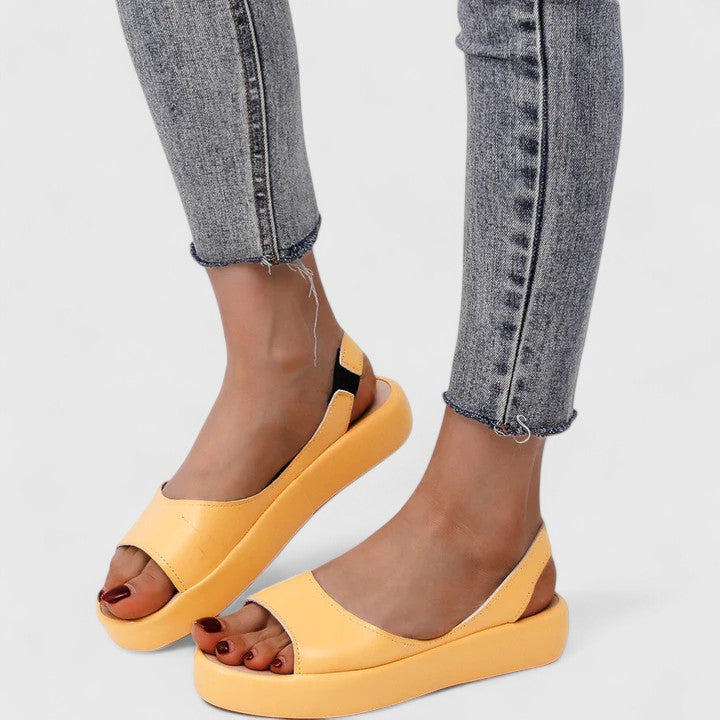 Casual women's slip-on orthopedic sandals, perfect for daily wear & ultimate comfort.