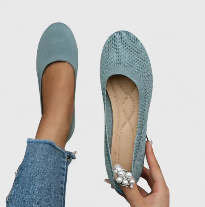 Promote foot health with women's orthopedic slip-on shoes featuring arch support & posture correction.