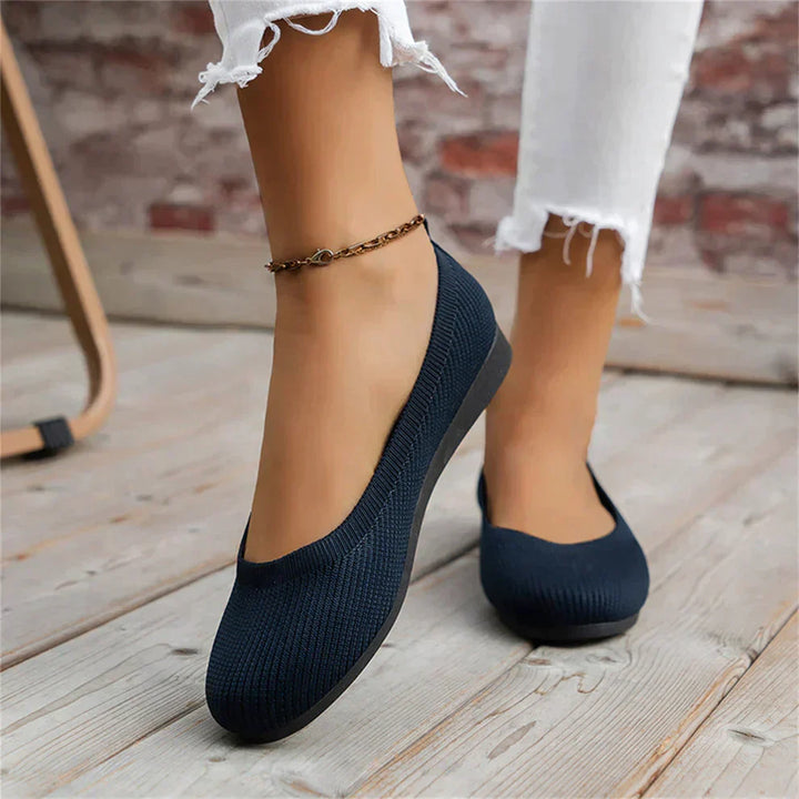 Women's everyday slip-on walking shoes with orthopedic features and memory foam for ultimate foot comfort.