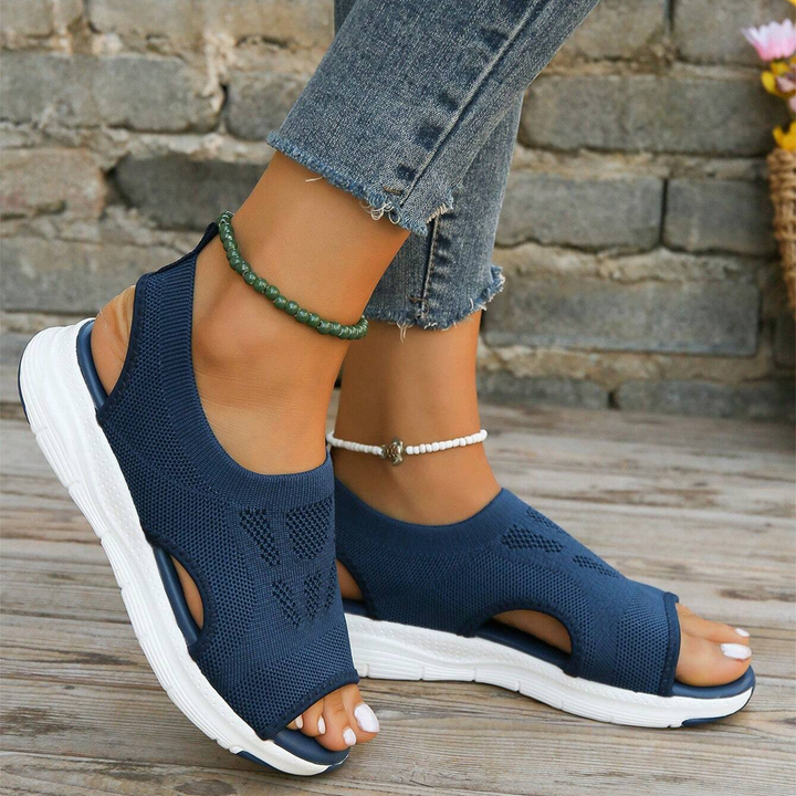 Women's everyday summer sandals, orthopedic with adjustable straps for ease.