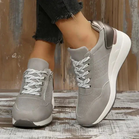 Orthopedic women's health shoes, specifically designed for plantar fasciitis relief, arch support & all-day walking comfort.