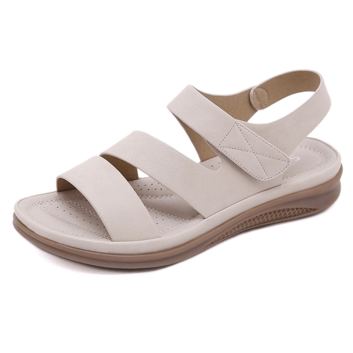 Stylish women's comfortable orthopedic wedge sandals, providing excellent support for your feet.