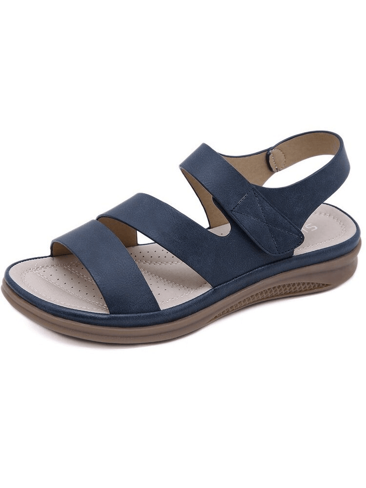Summer style women's orthopedic wedge sandals, offering comfortable support for warm weather.