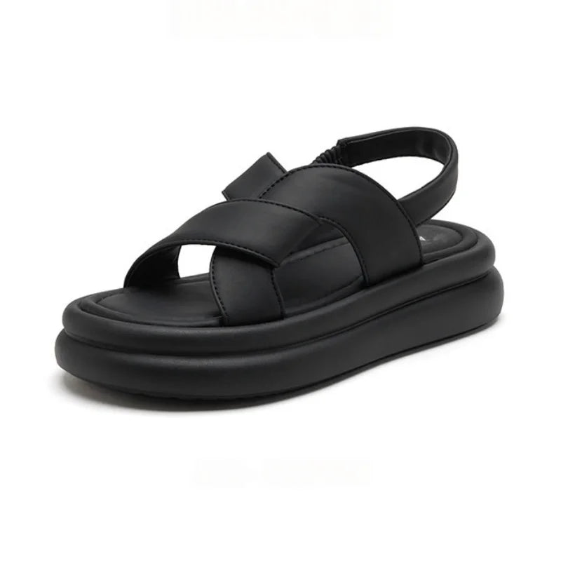 Women's orthopedic wedge sandals with arch support for all-day comfort.