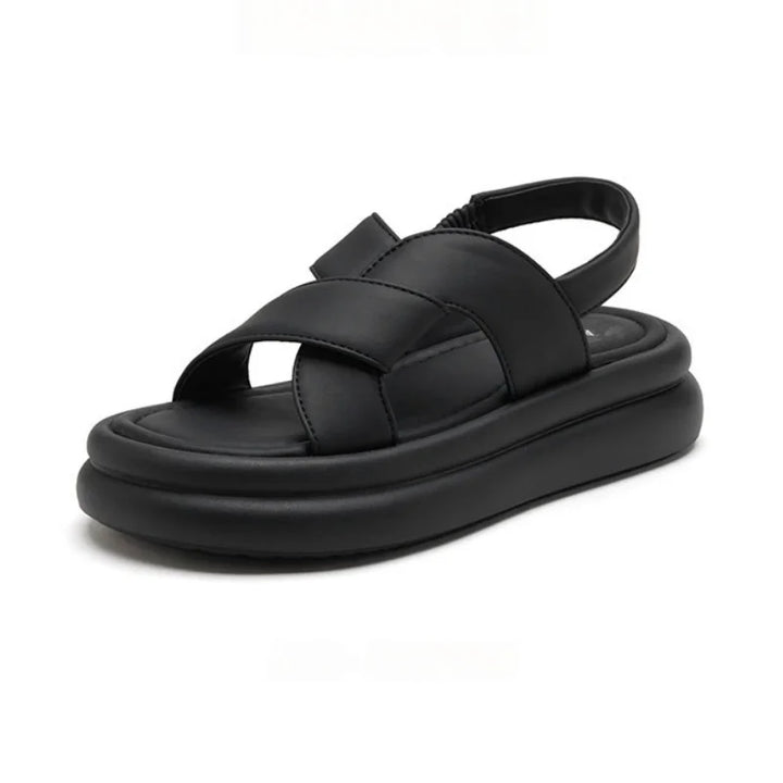 Women's orthopedic wedge sandals with arch support for all-day comfort.
