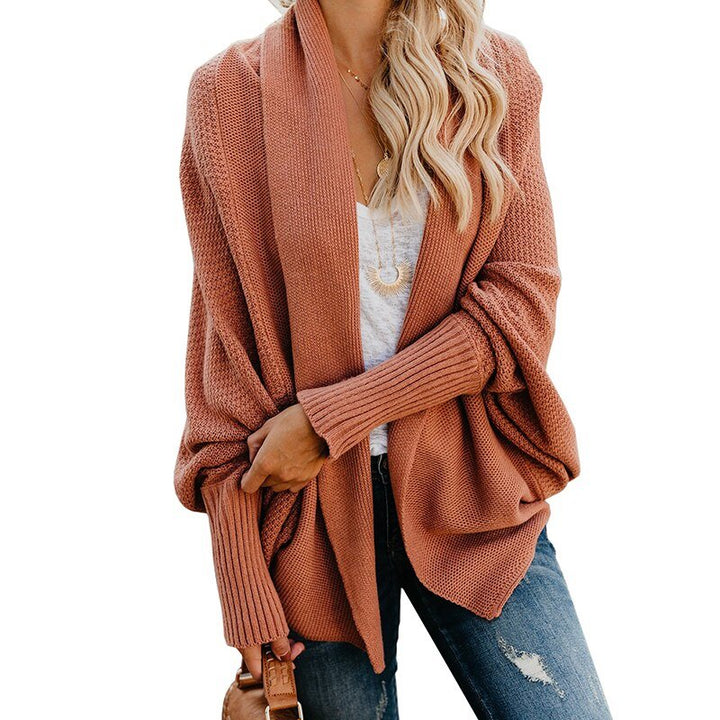 Soft women's oversized Livia cardigan, designed for maximum comfort & stylish versatility.