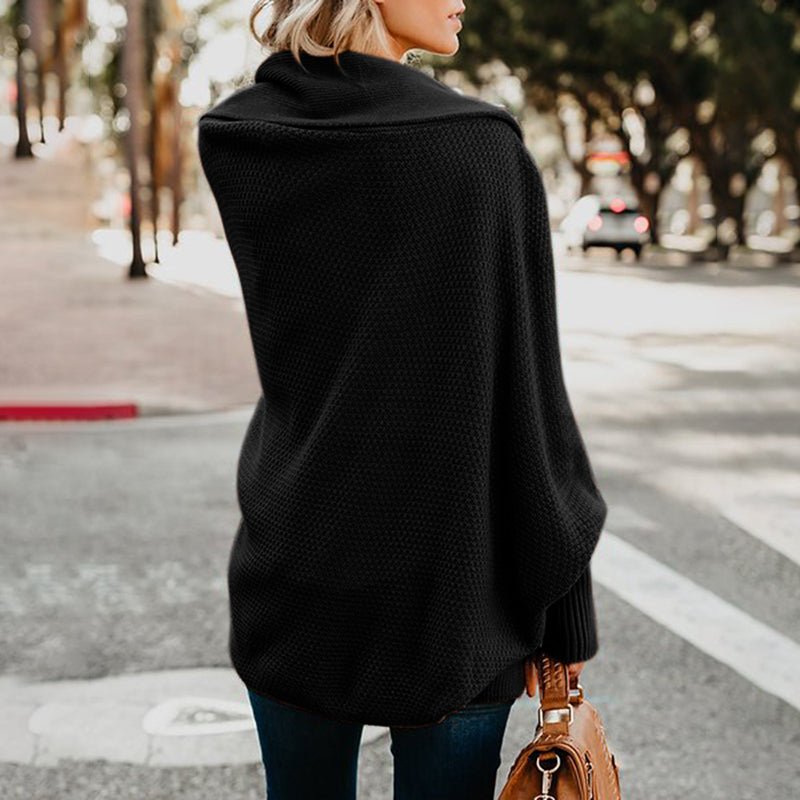 Fashionable oversized cardigan for women, a cozy cover-up for stylish fall & winter outfits.