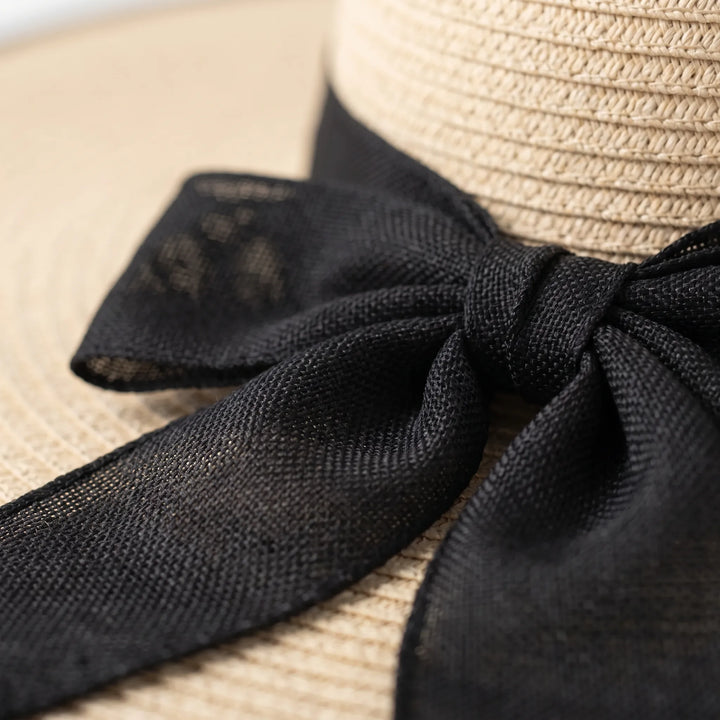 Elegant oversized sun hat for women, providing stylish UV protection for any summer outdoor activity.