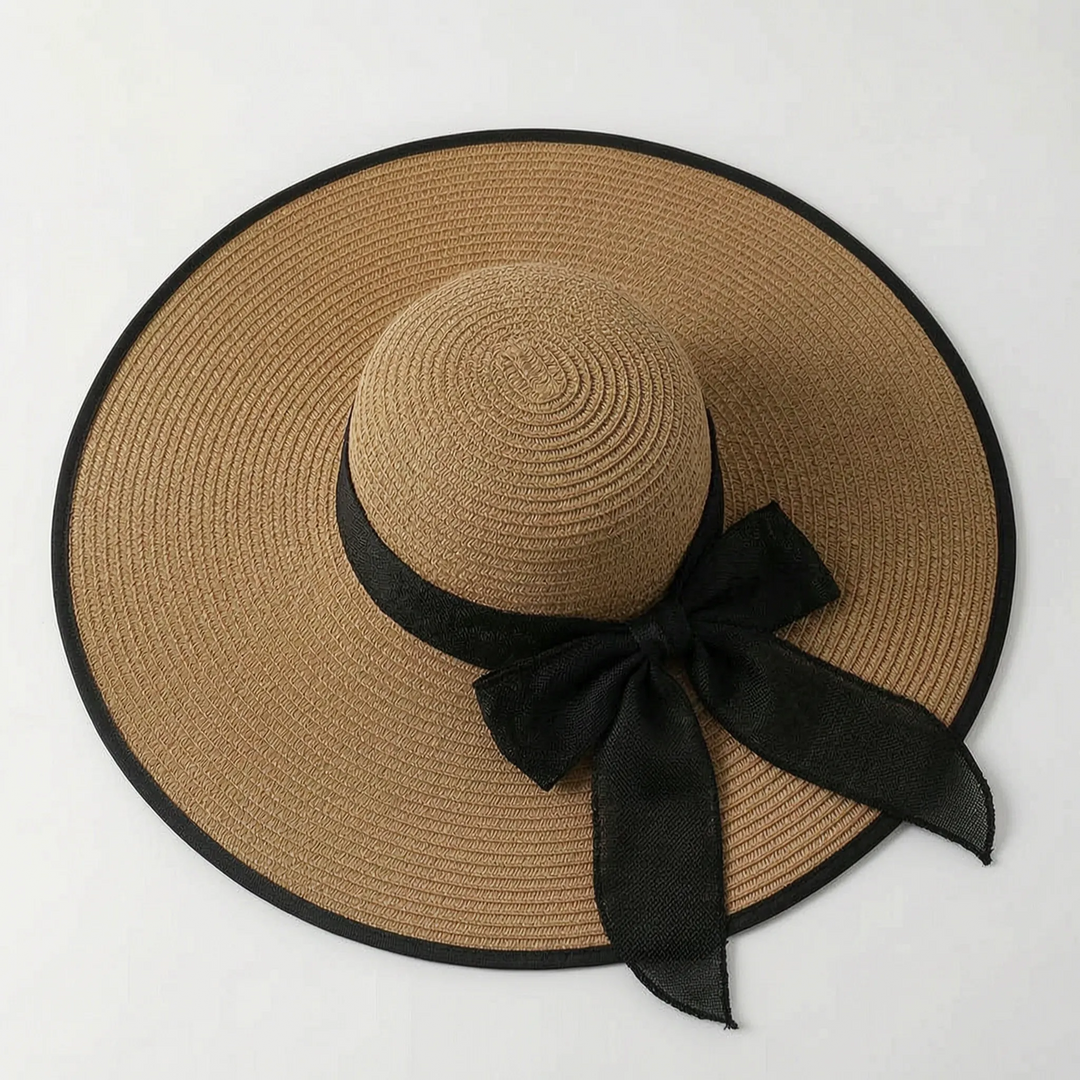 Lightweight oversized sun hat for women, a resort-ready summer accessory providing stylish sun protection.