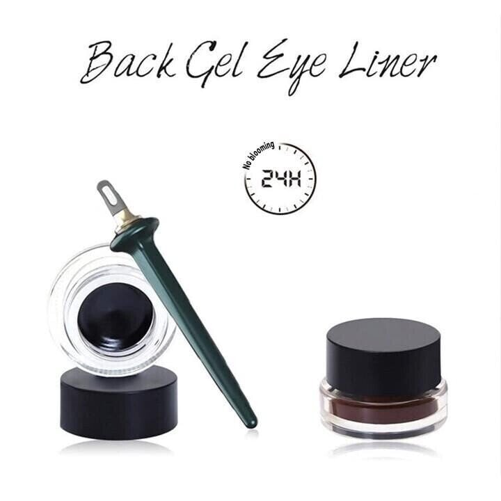 Achieve precise, smudge-proof eyeliner with this women's gel liner tool kit. Waterproof & long-lasting eye makeup.