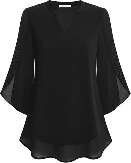 Feminine relaxed fit blouse for women, offering a chic and elegant look for both casual and smart casual settings.