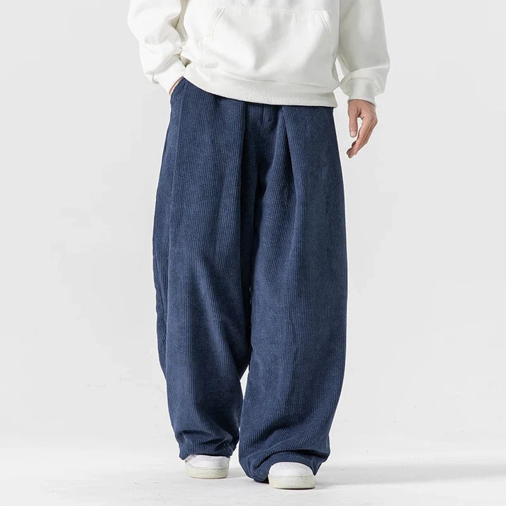 Stylish women's wide leg trousers, drawstring waist, relaxed fit for comfort. Perfect 90s retro style.