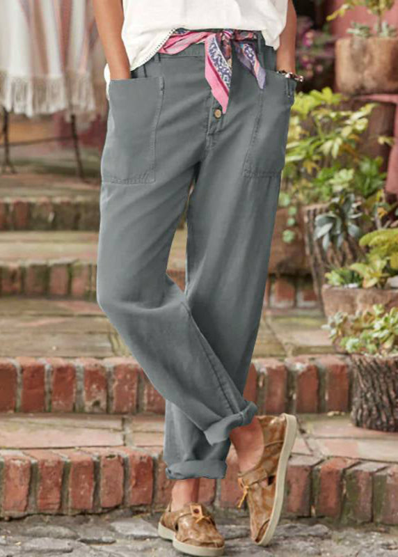 High-waisted wide leg pants for women, relaxed fit offers casual elegance & modern comfort.