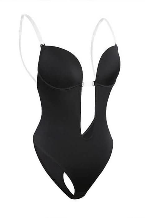 Invisible backless shapewear for women, perfect for open-back dresses and special occasions.