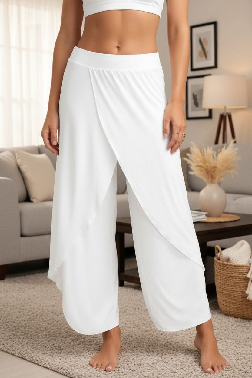 Women's sleek high-waisted yoga pants for superior comfort, ideal for gym workouts & active lifestyles.