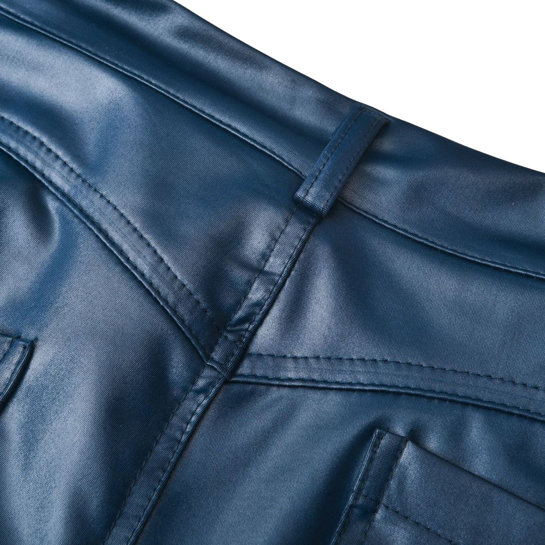 High-waisted skinny pants for women, offering a trendy and elegant bodycon style. Versatile modern trousers.