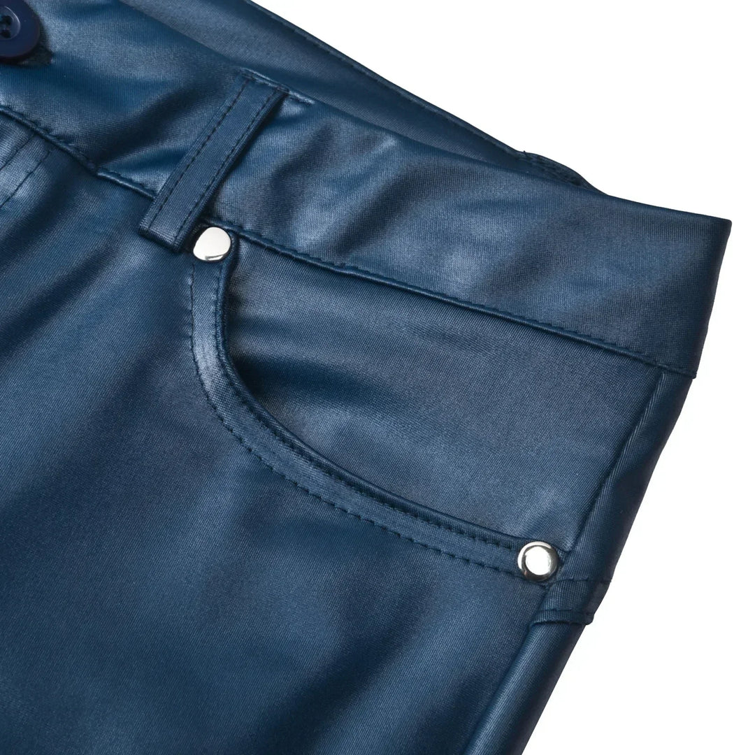 Chic women's slim-fit dress pants with a sleek design, ideal for a modern and fashionable wardrobe.