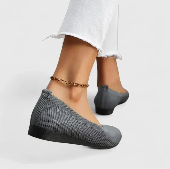 Women's comfortable slip-on orthopedic shoes, built for arch support, walking & pain-free daily wear.