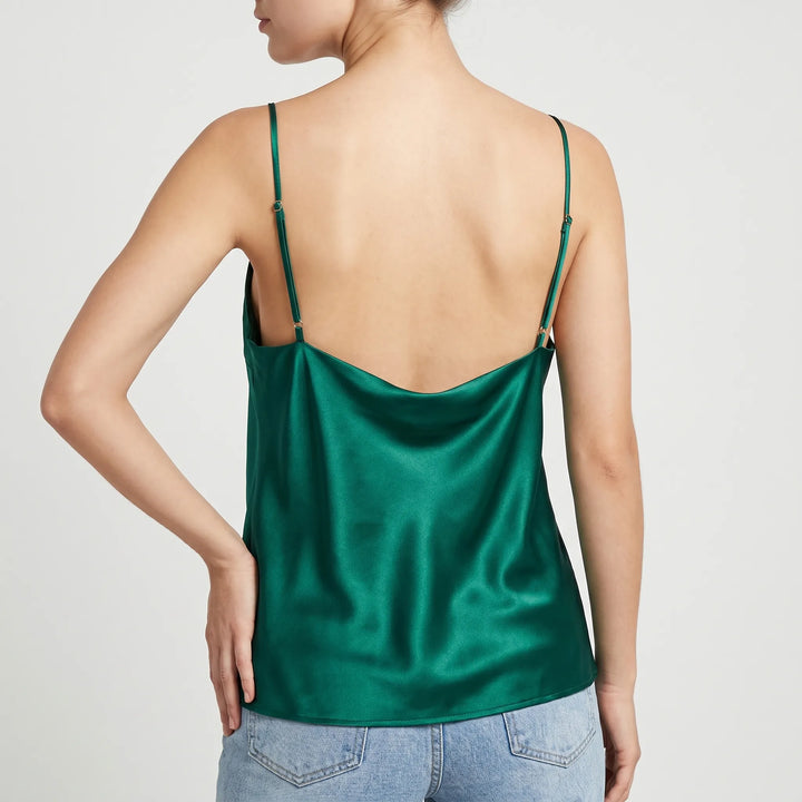 Versatile women's camisole top, relaxed fit, smooth fabric, adjustable straps. Perfect for layering or everyday wear.