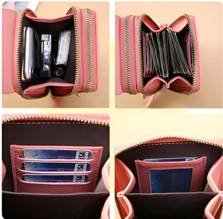 High-quality soft leather women's shoulder bag. Durable, anti-theft, and stylish handbag for daily use.