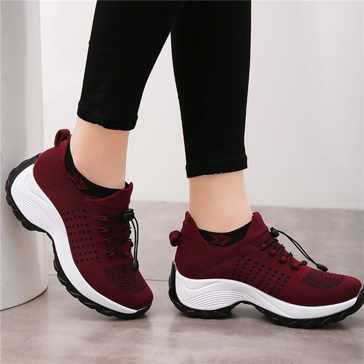 Women's supportive comfort sneakers for all-day wear and walking.