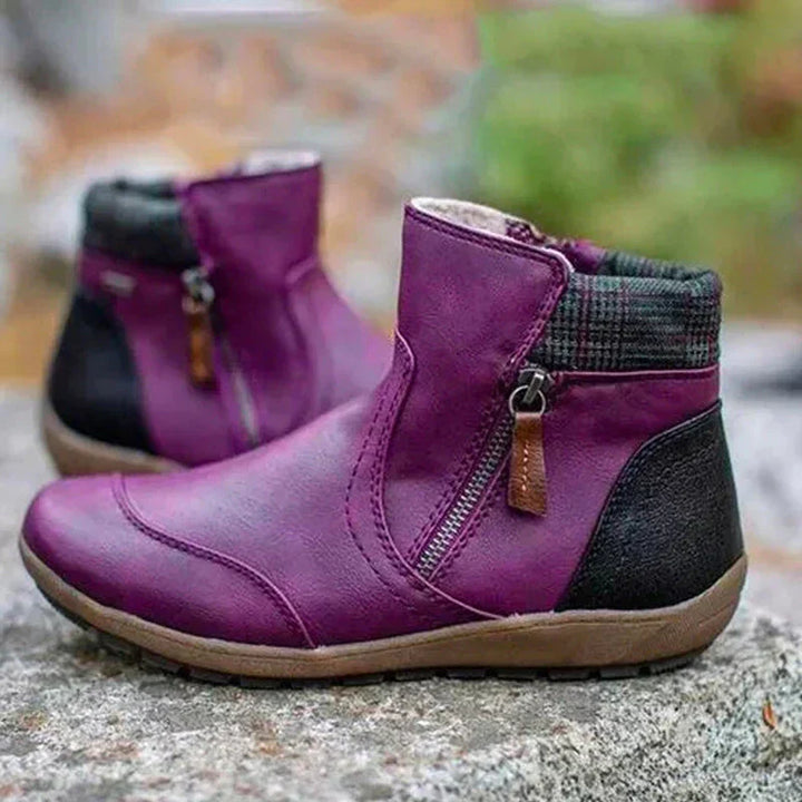 Women's supportive orthopedic ankle boots, ideal casual shoes for comfort & fall fashion.