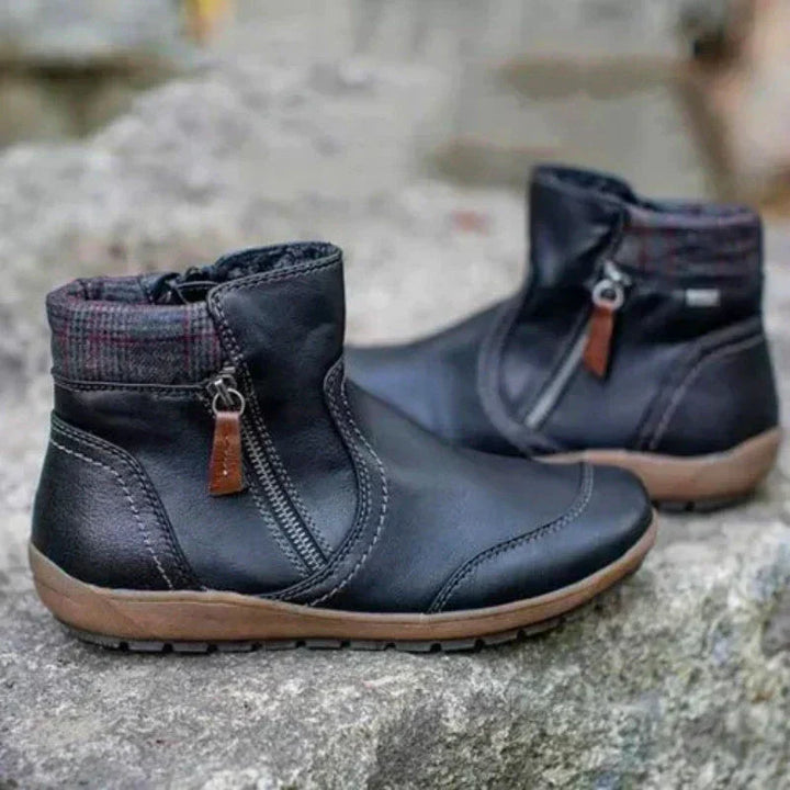 Everyday women's comfort ankle boots, orthopedic design for lasting foot relief & style.