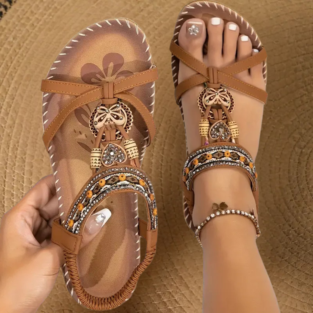 Tara women's walking sandals, orthopedic with arch support for comfortable, therapeutic footwear.