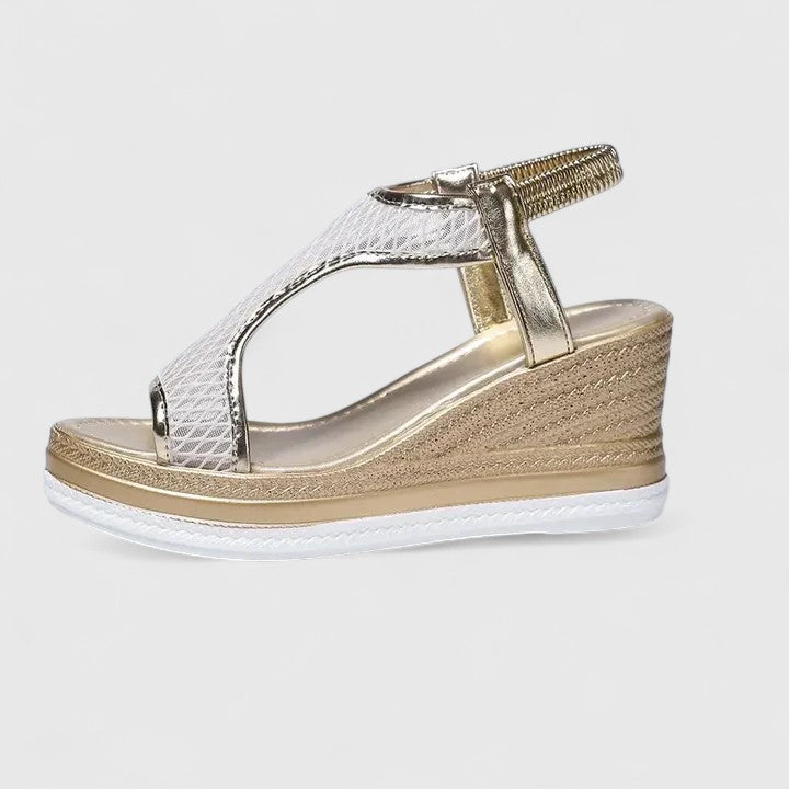 Comfortable Tatyanna women's sandals, elegant summer footwear for pain relief and good posture.