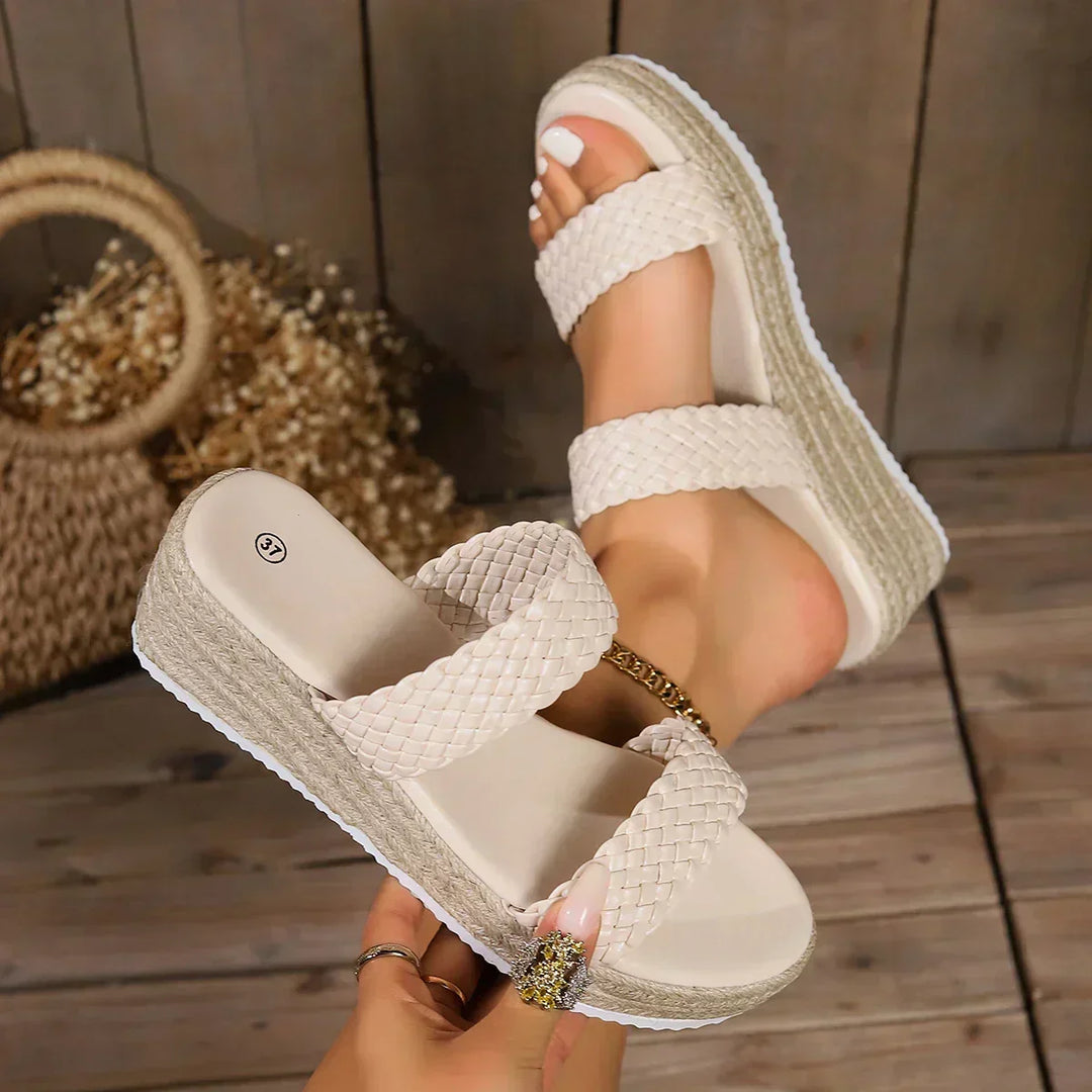 Theodora women's comfortable wedge sandals, cushioned for all-day wear and stylish summer looks.