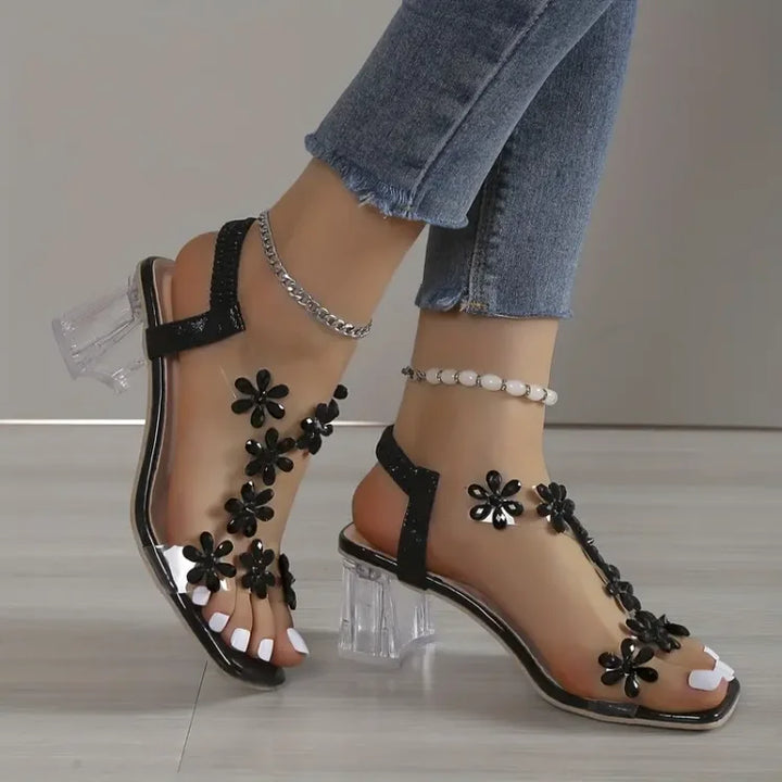 Women's breathable orthopedic pumps, featuring a comfortable mid-heel and pointed-toe design.