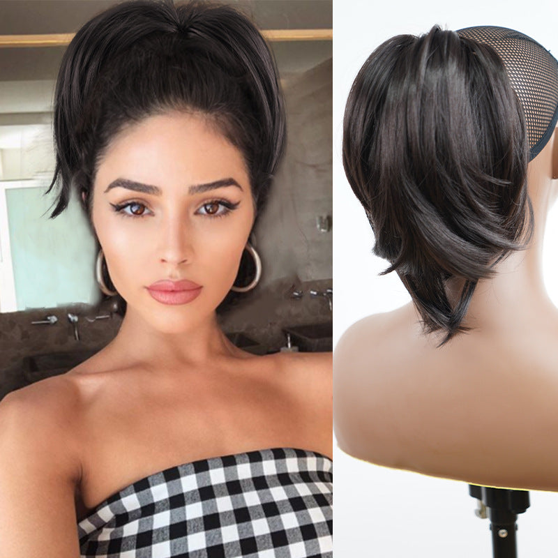 TwistPop synthetic ponytail hair extension for women, a comfortable hair accessory providing instant volume.