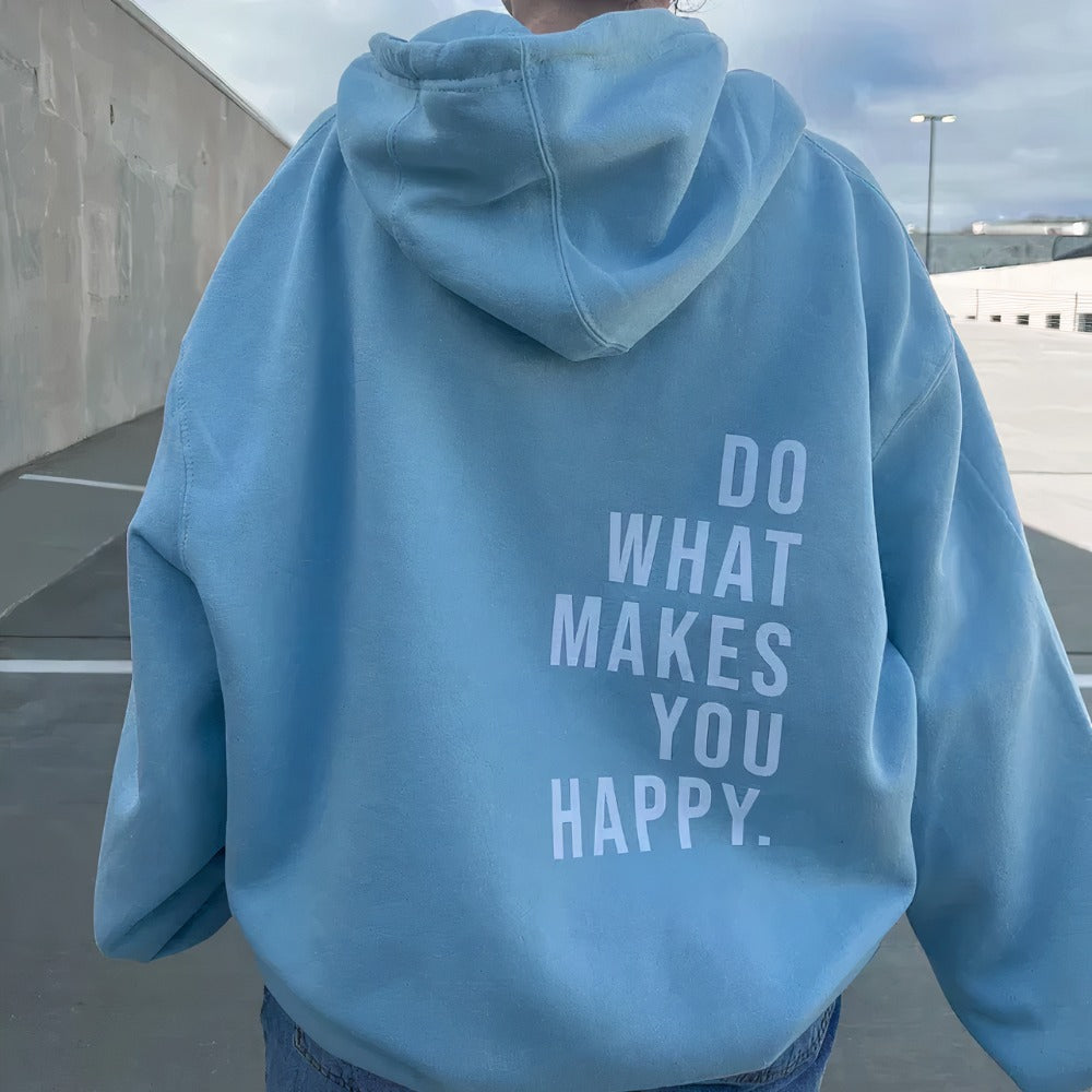 Cozy women's relaxed fit hoodie with a soft feel. Ideal for loungewear, casual outings, and everyday comfort.