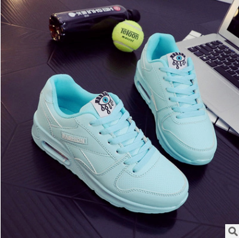 Women's Valencia chunky fashion sneakers in vegan leather, offering stylish comfort for daily wear.