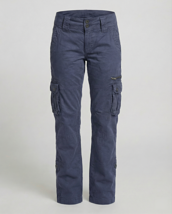 Comfortable women's cargo adventure pants, designed for movement and all-day wear.