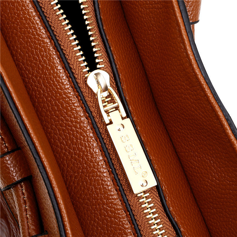 Women's versatile croc embossed faux leather shoulder bag for chic looks.