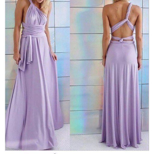 Bestselling women's adaptable maxi dress, elegant for formal events and party wear.