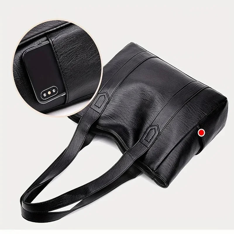 Chic vintage women's shoulder tote. Classic elegant handbag & purse for a sophisticated look.