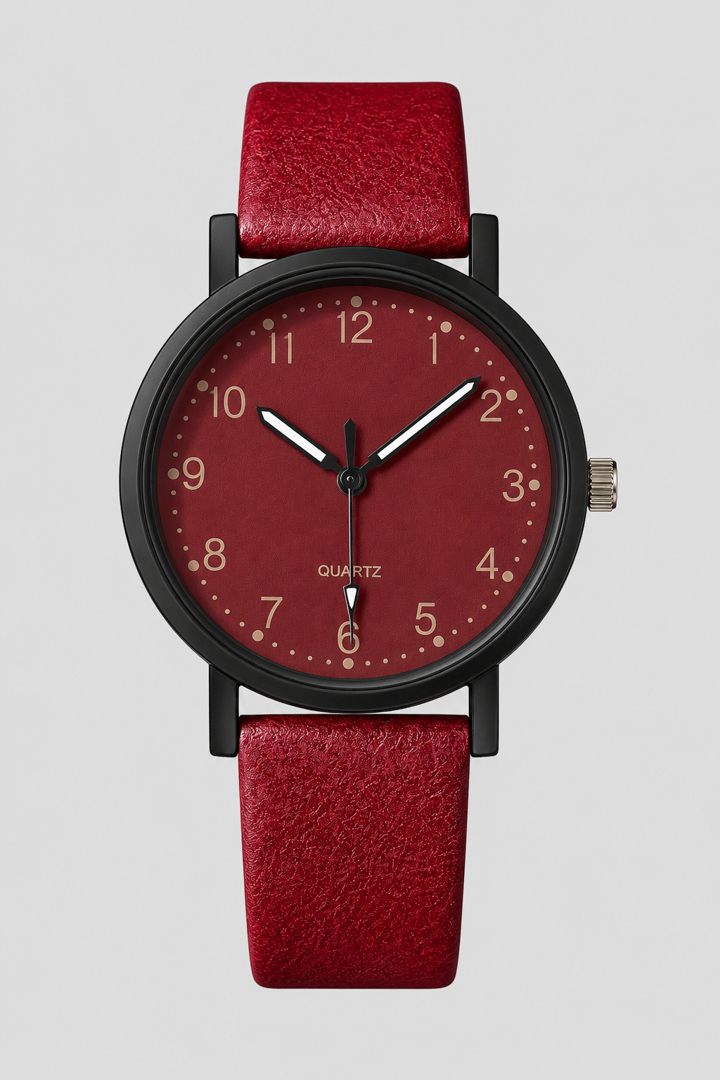Comfortable women's vintage watch for daily wear, featuring a timeless classic design & elegant strap.