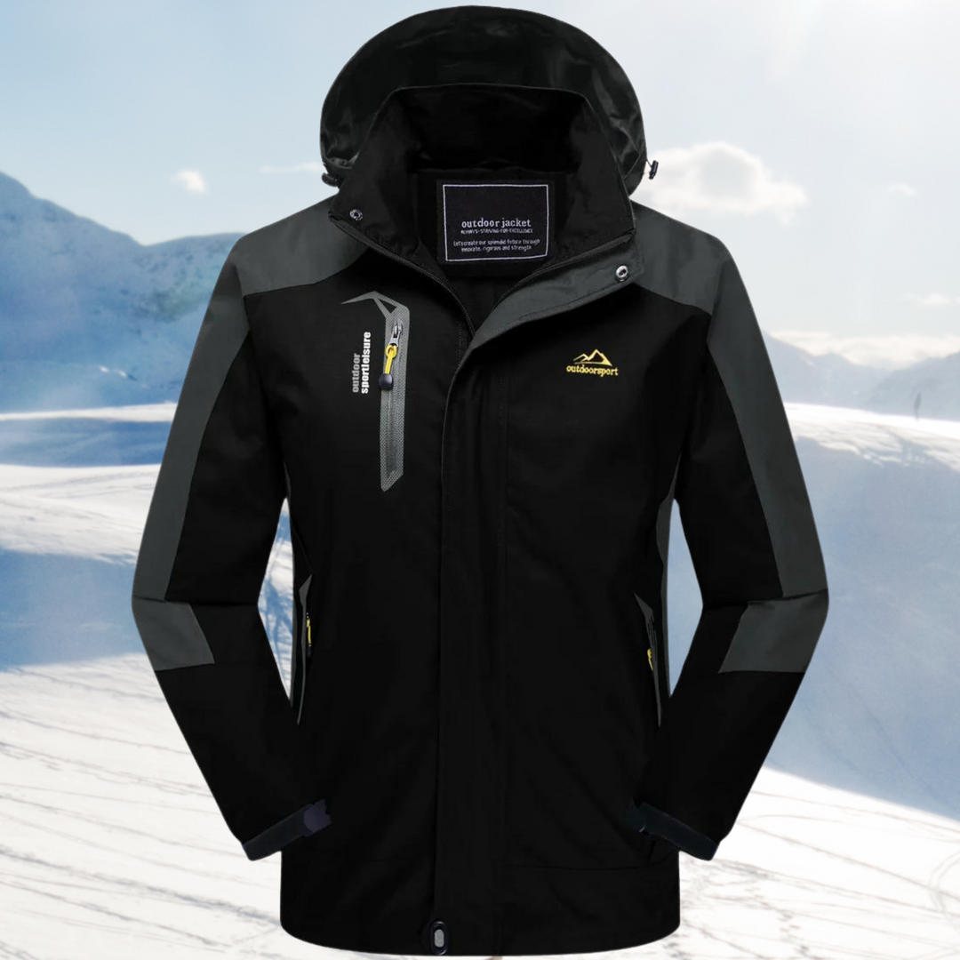 Women's durable waterproof hiking jacket. Lightweight outdoor shell for rain protection, travel, and active adventures.