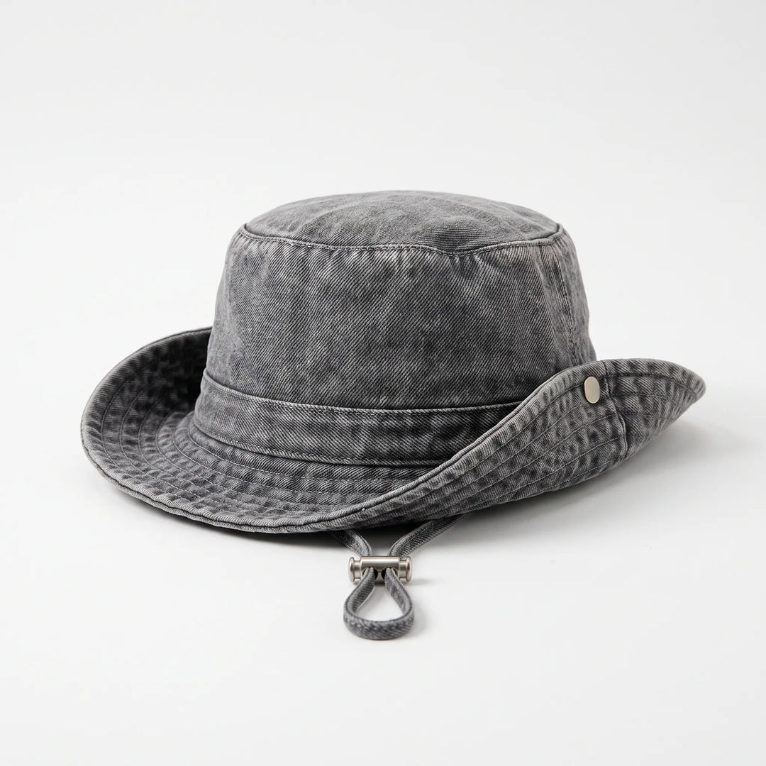 Durable women's wide brim bucket hat, provides ultimate sun protection for all your outdoor activities.
