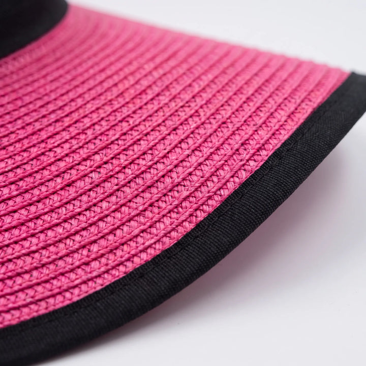 Stylish wide brim floppy sun hat for women. Offers excellent sun protection, ideal for summer & travel.