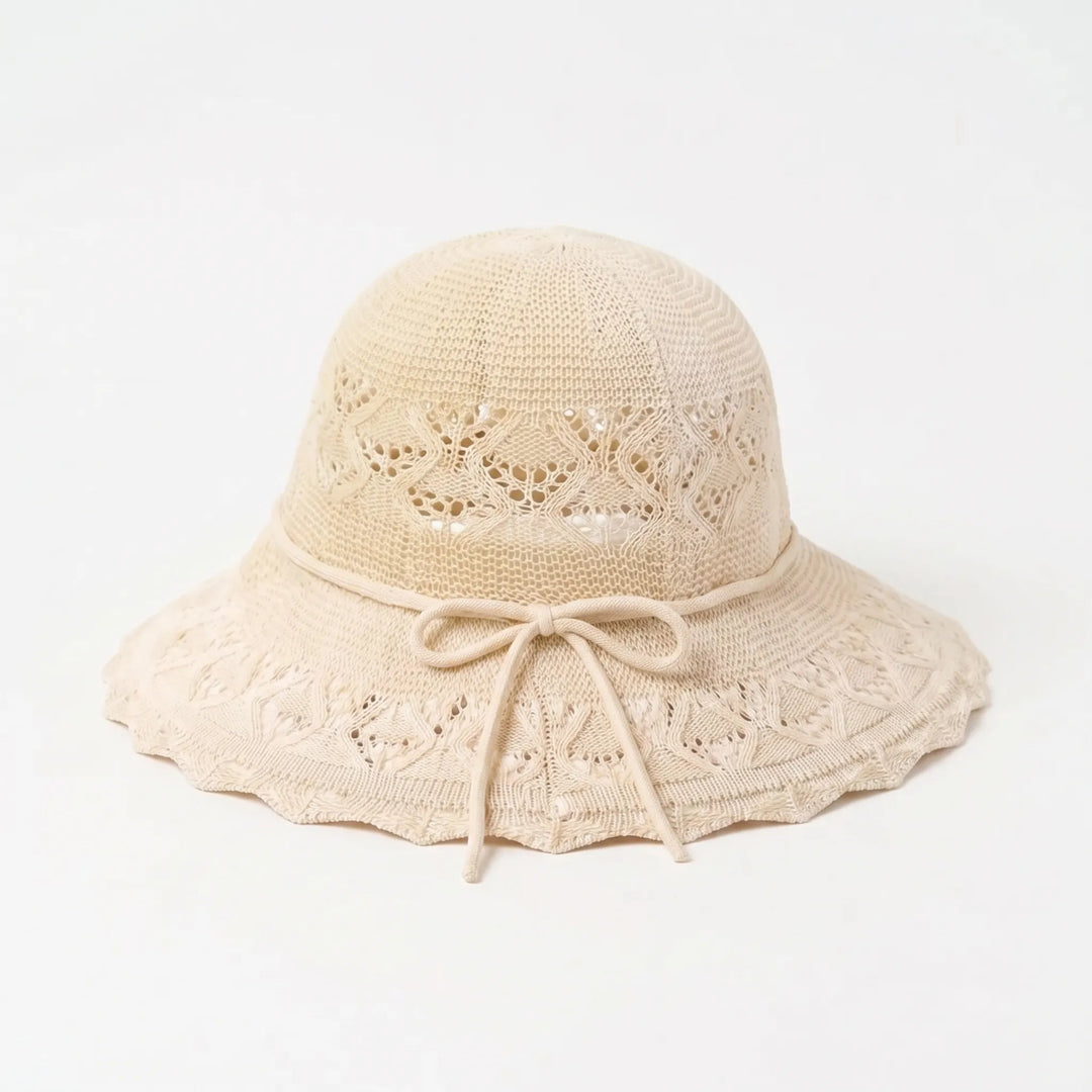 Women's breathable wide brim sun hat for beach, hiking & outdoor adventures. Excellent UV protection.
