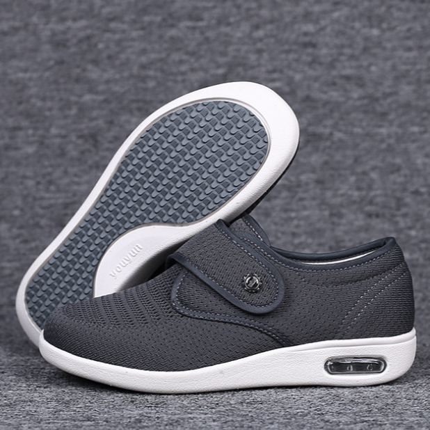 Women's wide therapeutic shoes for diabetes. Designed for comfort, easy wear & superior foot support.