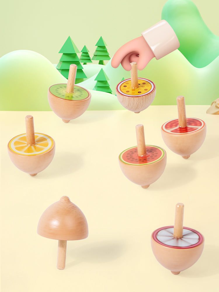 Simple wooden stress relief fidget toy, ideal for children with sensory needs or ADHD.